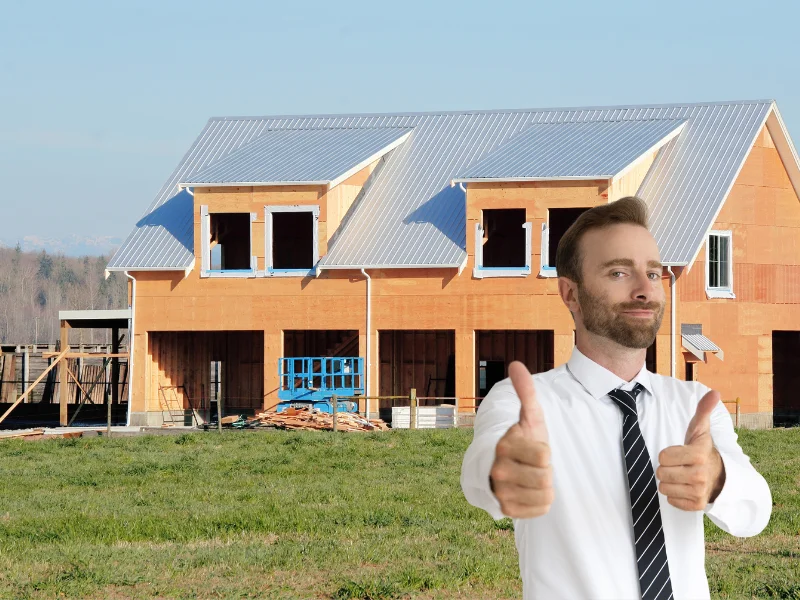 An image of satisfied homeowners after Metal Roofing in San Antonio provided by Spartan Roofing and Siding.