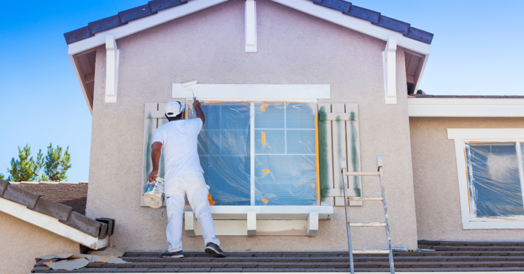 An image showing professional house painters in San Antonio, TX.